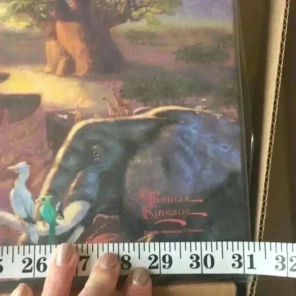 Thomas Kinkade Lion King 16x31 Canvas - Picture 2 of 10